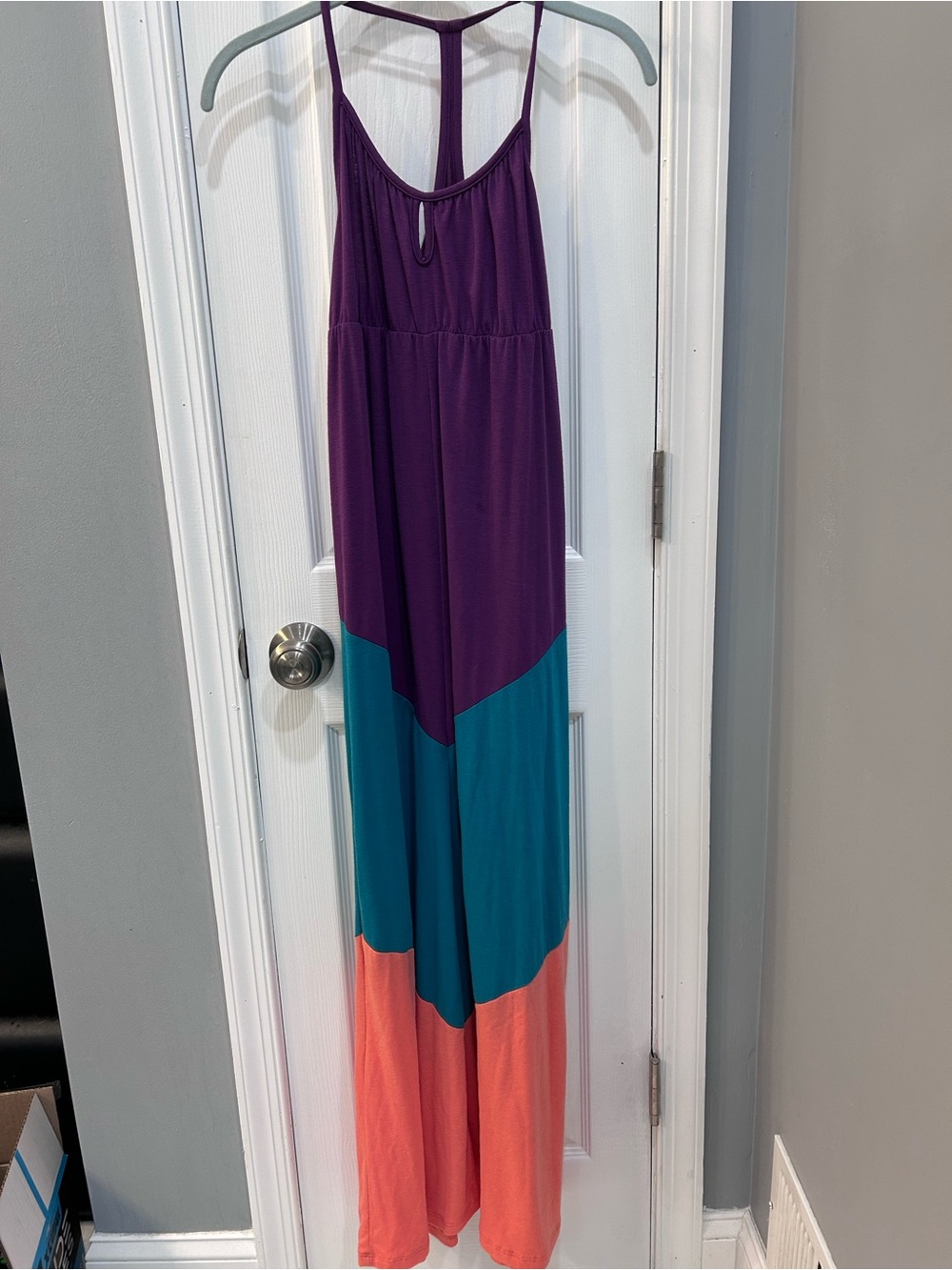 Mossimo Supply Co. Colorblock Maxi Dress